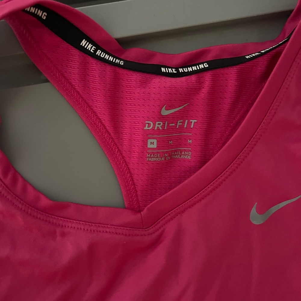 Pink Nike top